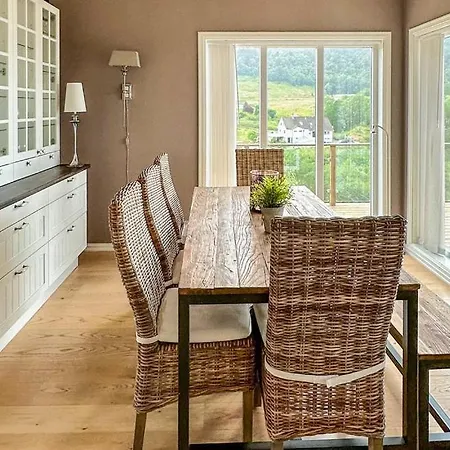 Tatil Evi Luxury Fjord With Jacuzzi Stunning View And Grill Hut *