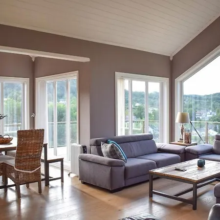 Luxury Fjord Cabin With Jacuzzi, Boat Dock & View Sveio