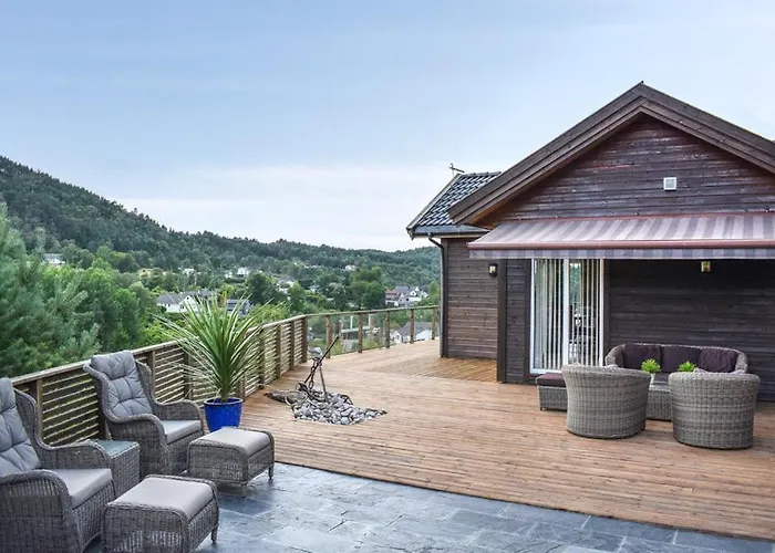 Casa vacanze Luxury Fjord Cabin With Jacuzzi, Boat Dock & View Sveio
