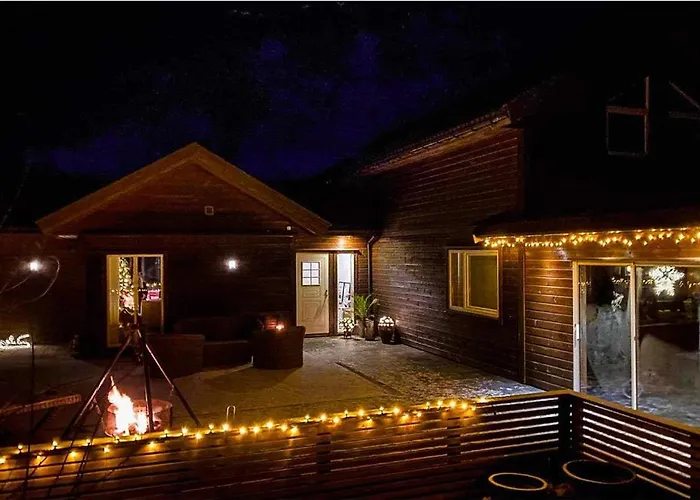 Luxury Fjord Cabin With Jacuzzi, Boat Dock & View Casa vacanze Sveio