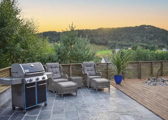 Luxury Fjord With Jacuzzi Stunning View And Grill Hut Casa de Férias *